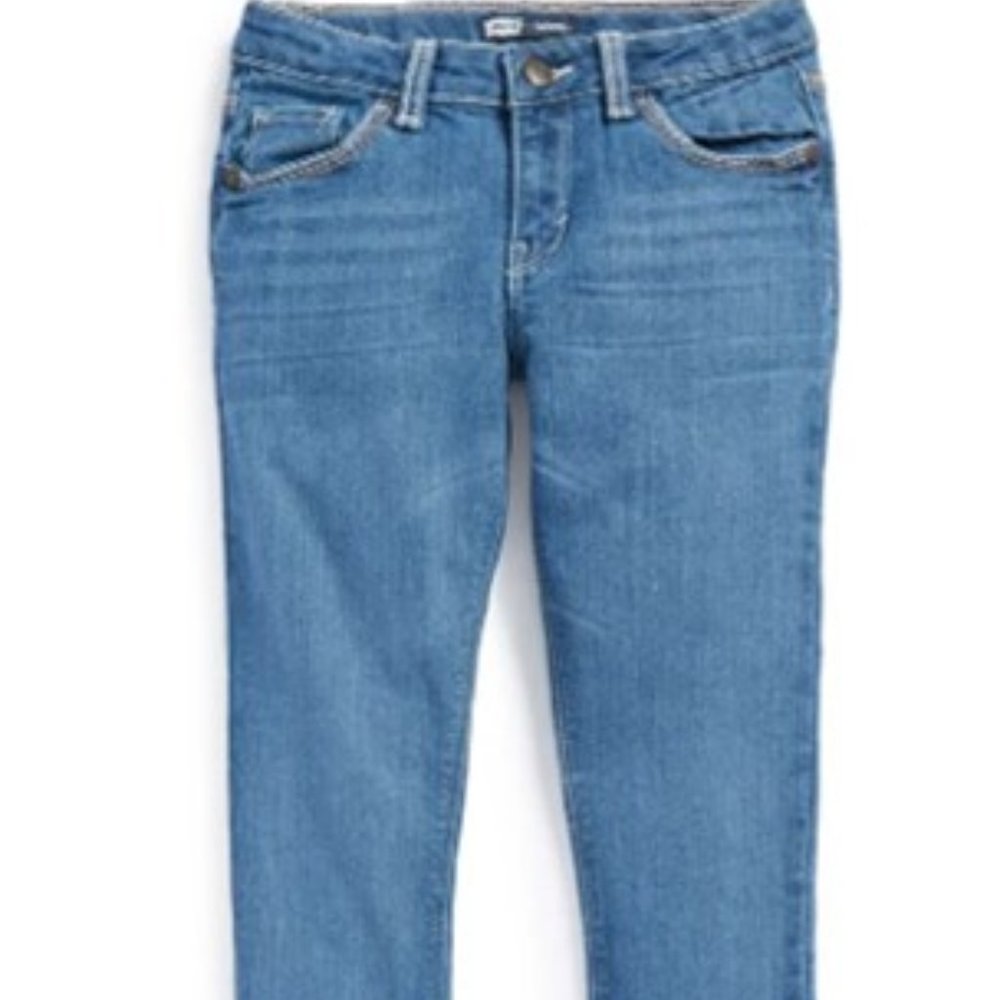 Levi's 711 Thick-Stitch Skinny Jeans Girls NWT